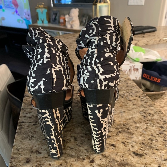 L.a.m.b wedge shoes size 9 - Picture 5 of 10